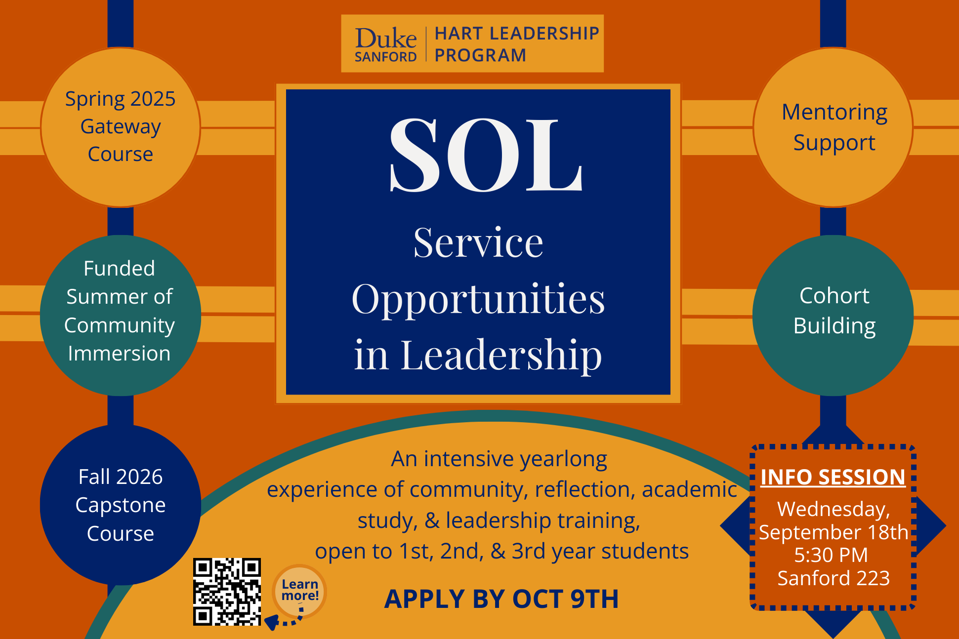 SOL Information Session - Wednesday, September 18th at 5:30 PM